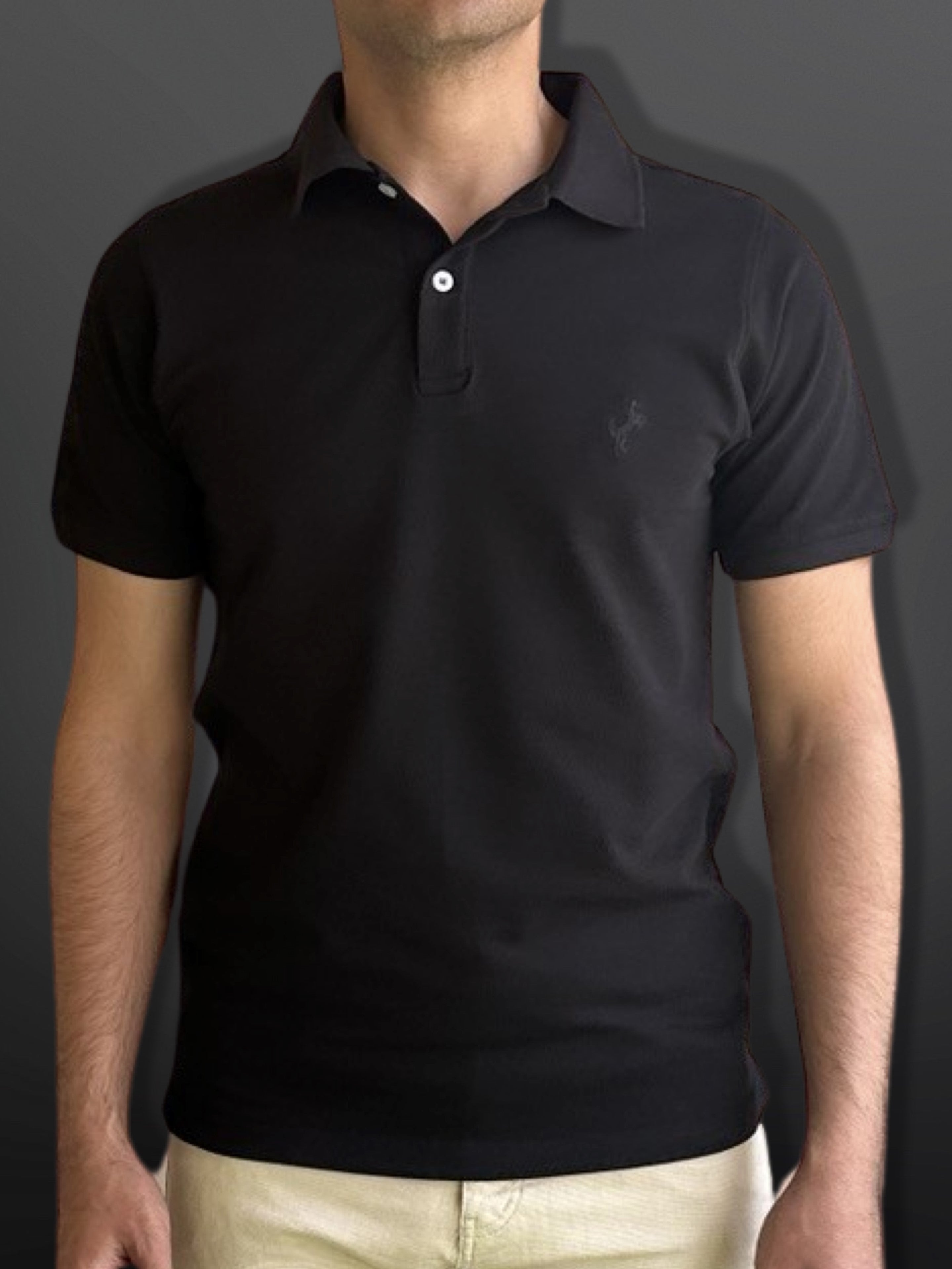 Polo T-Shirt Classic for men, Black