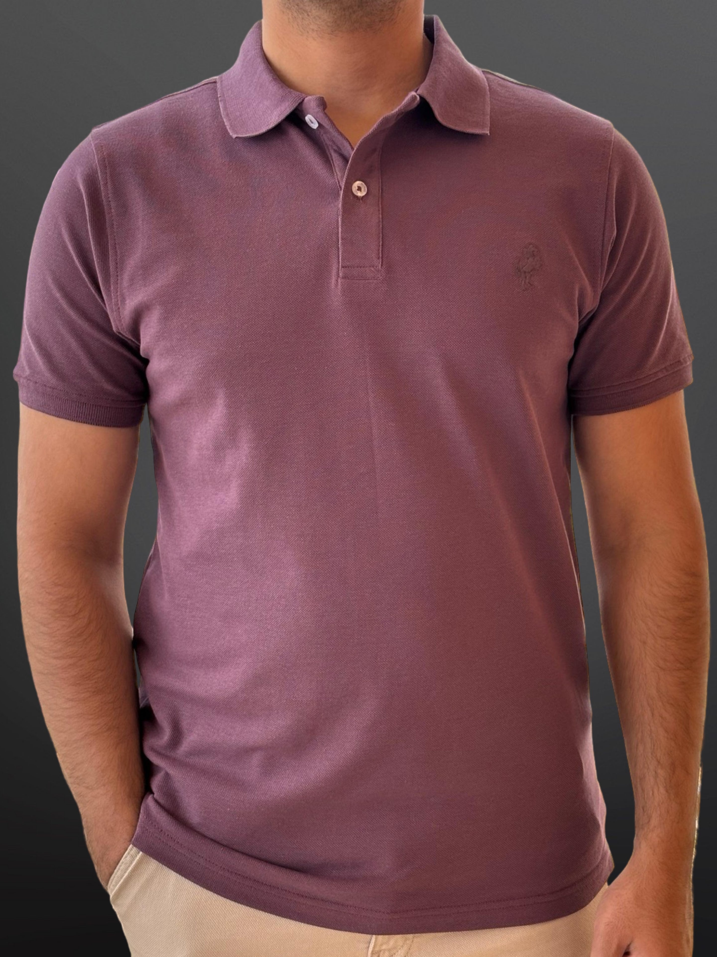 Polo T-Shirt Classic for men, Mauve