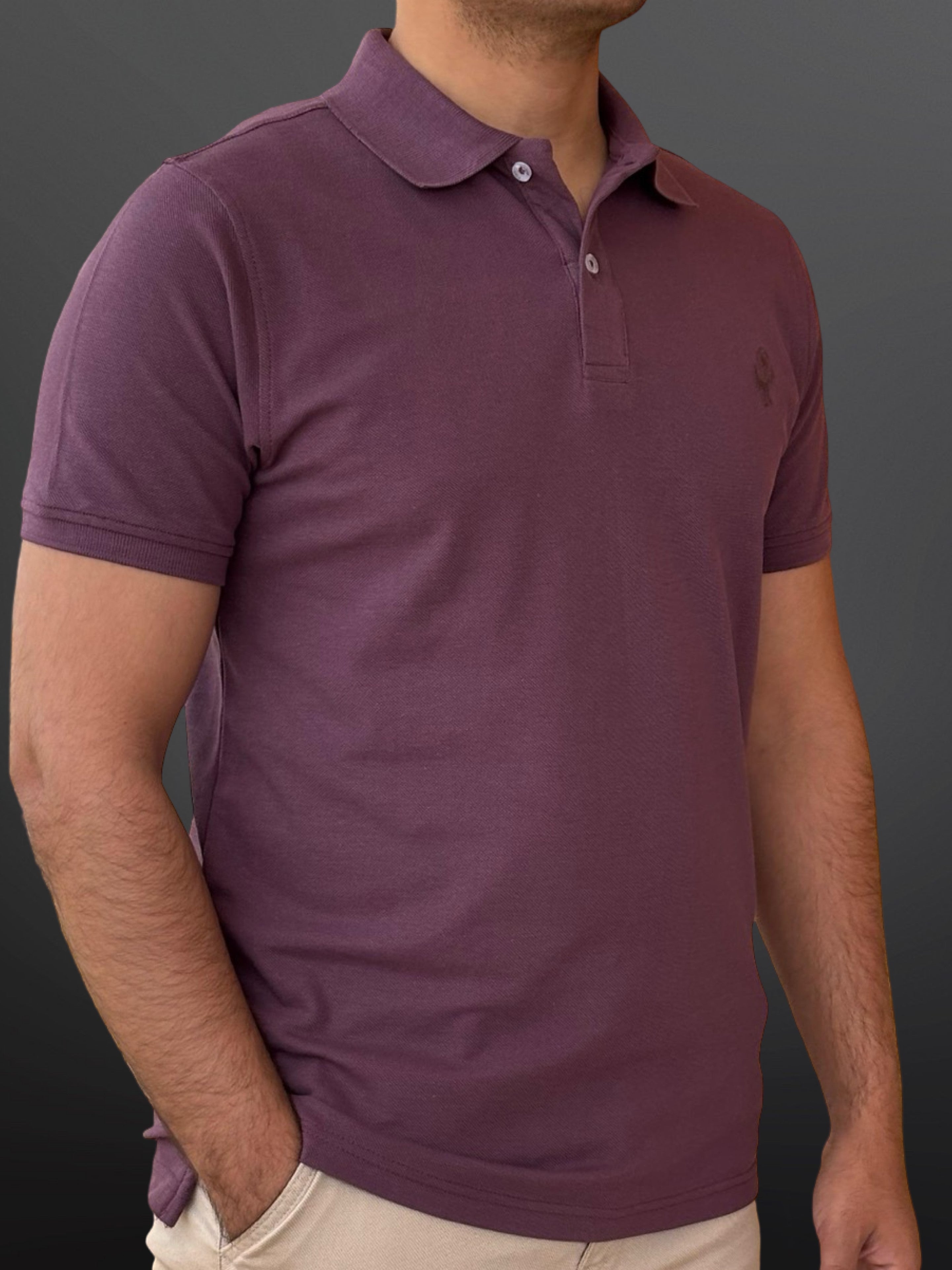 Polo T-Shirt Classic for men, Mauve