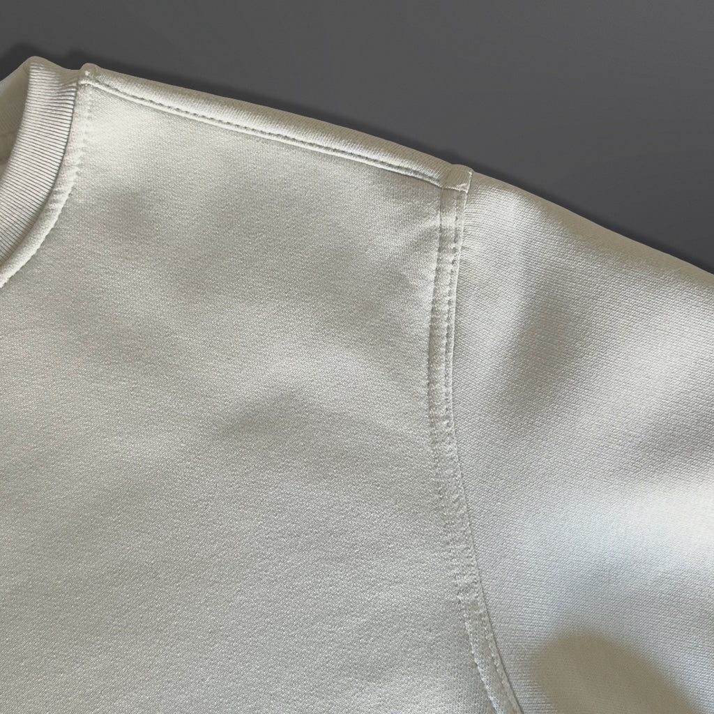 Sweatshirt Crew Neck Plain, Pistachio