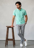 Polo T-Shirt Classic for men, Aqua
