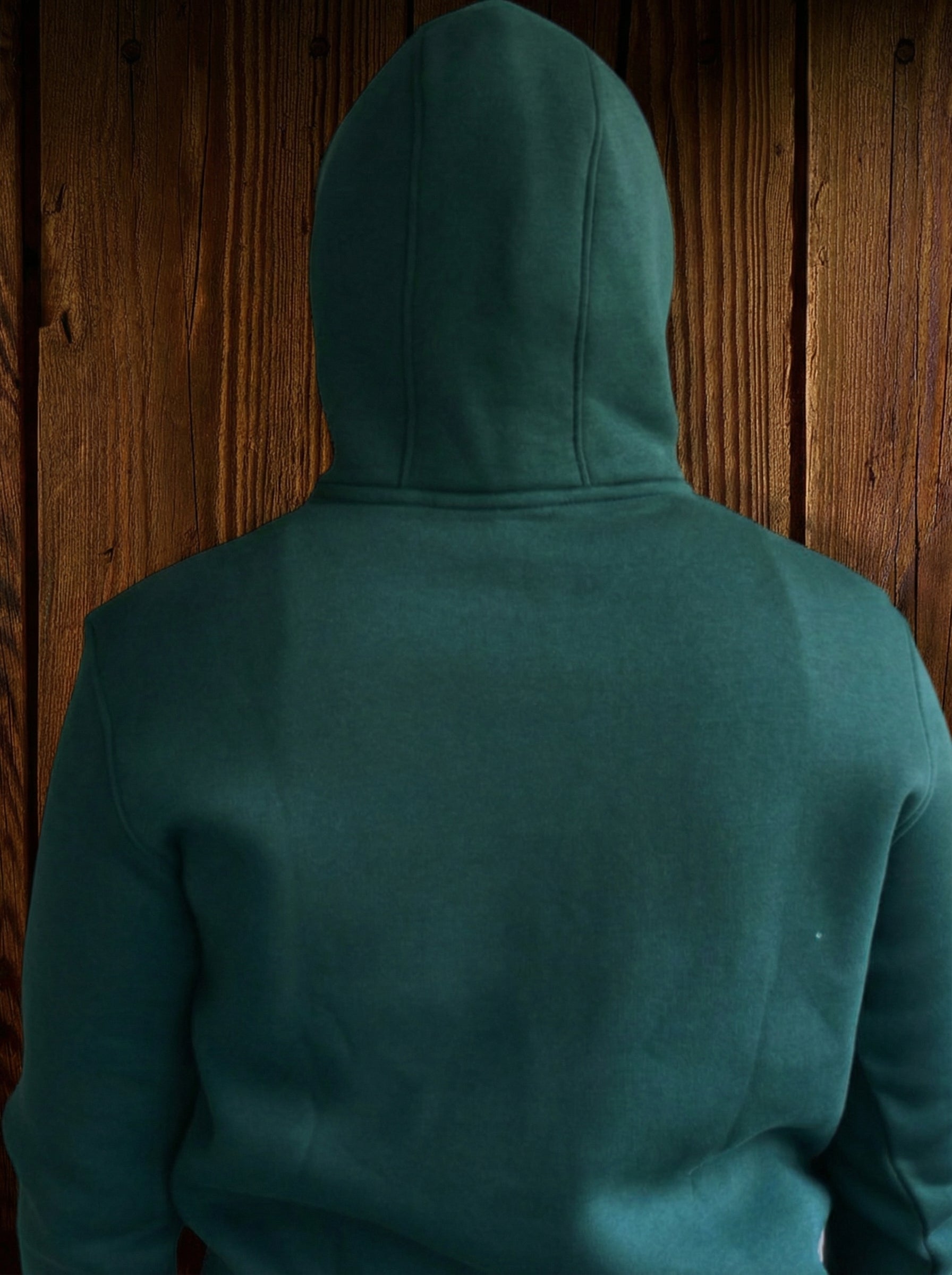 Sweatshirt Hoodie Welt Pocket, Green