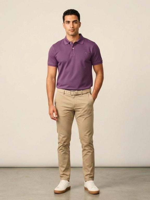 Polo T-Shirt Classic for men, Mauve
