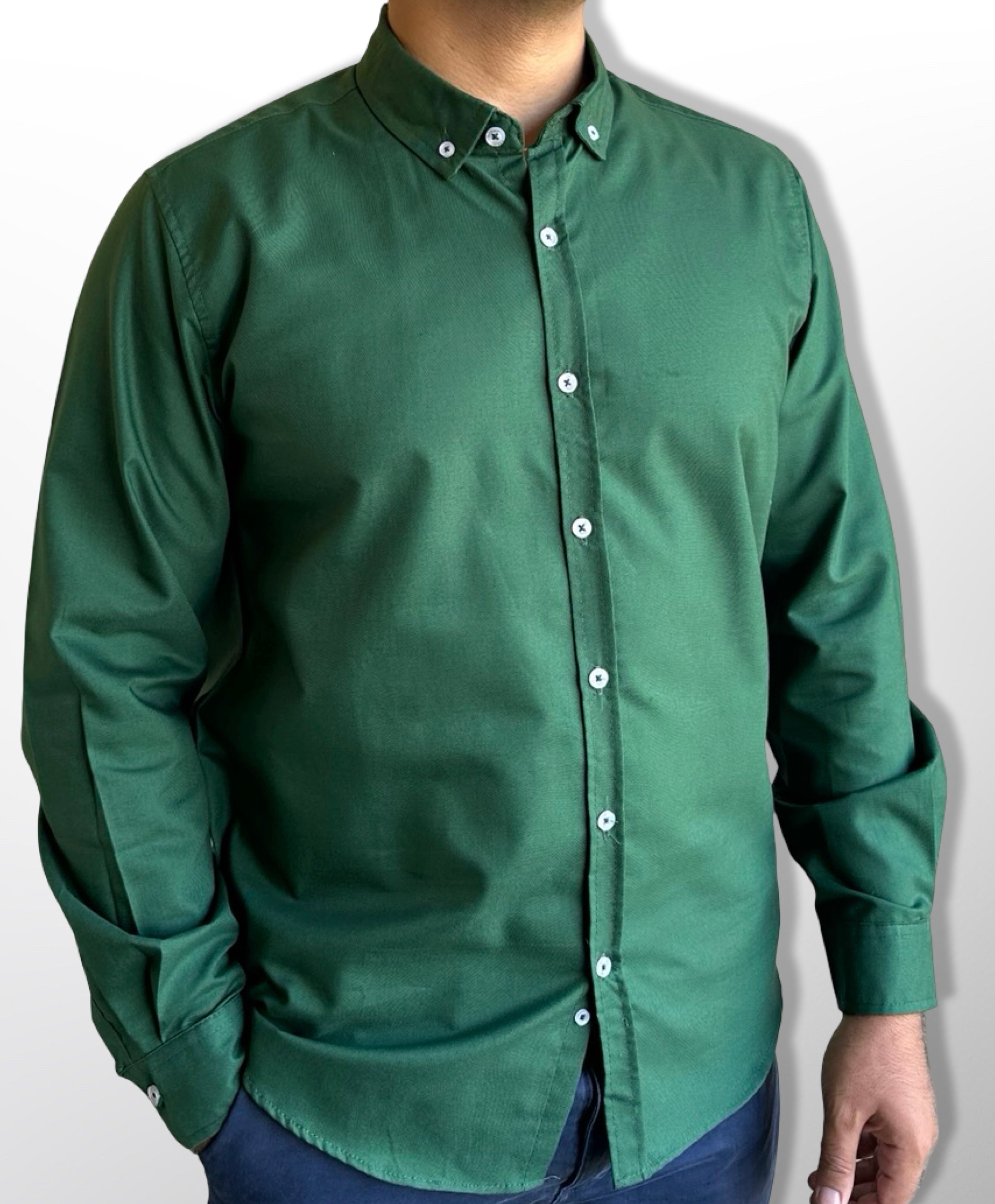 Oxford Shirt Royal Plain, Green