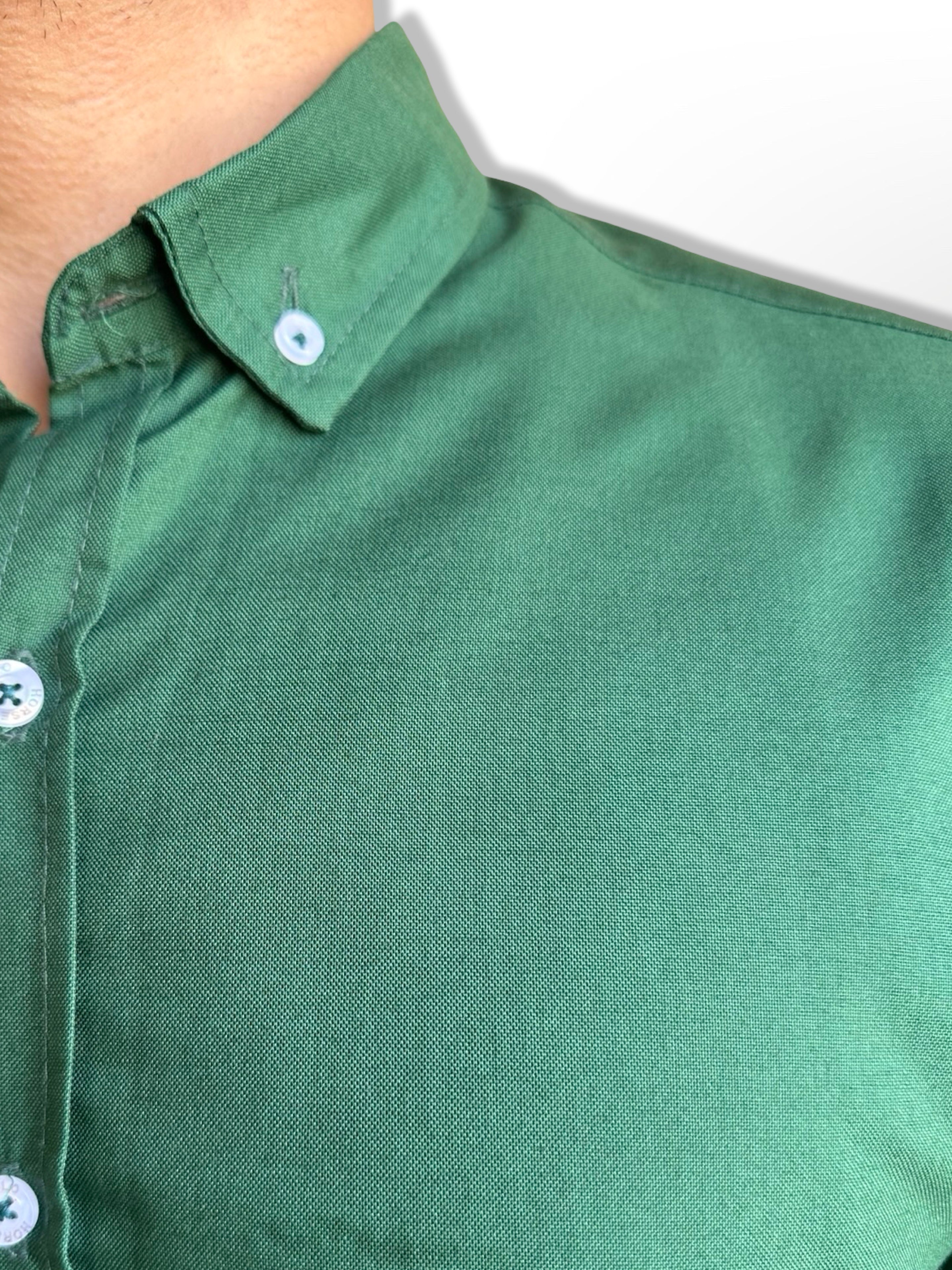 Oxford Shirt Royal Plain, Green