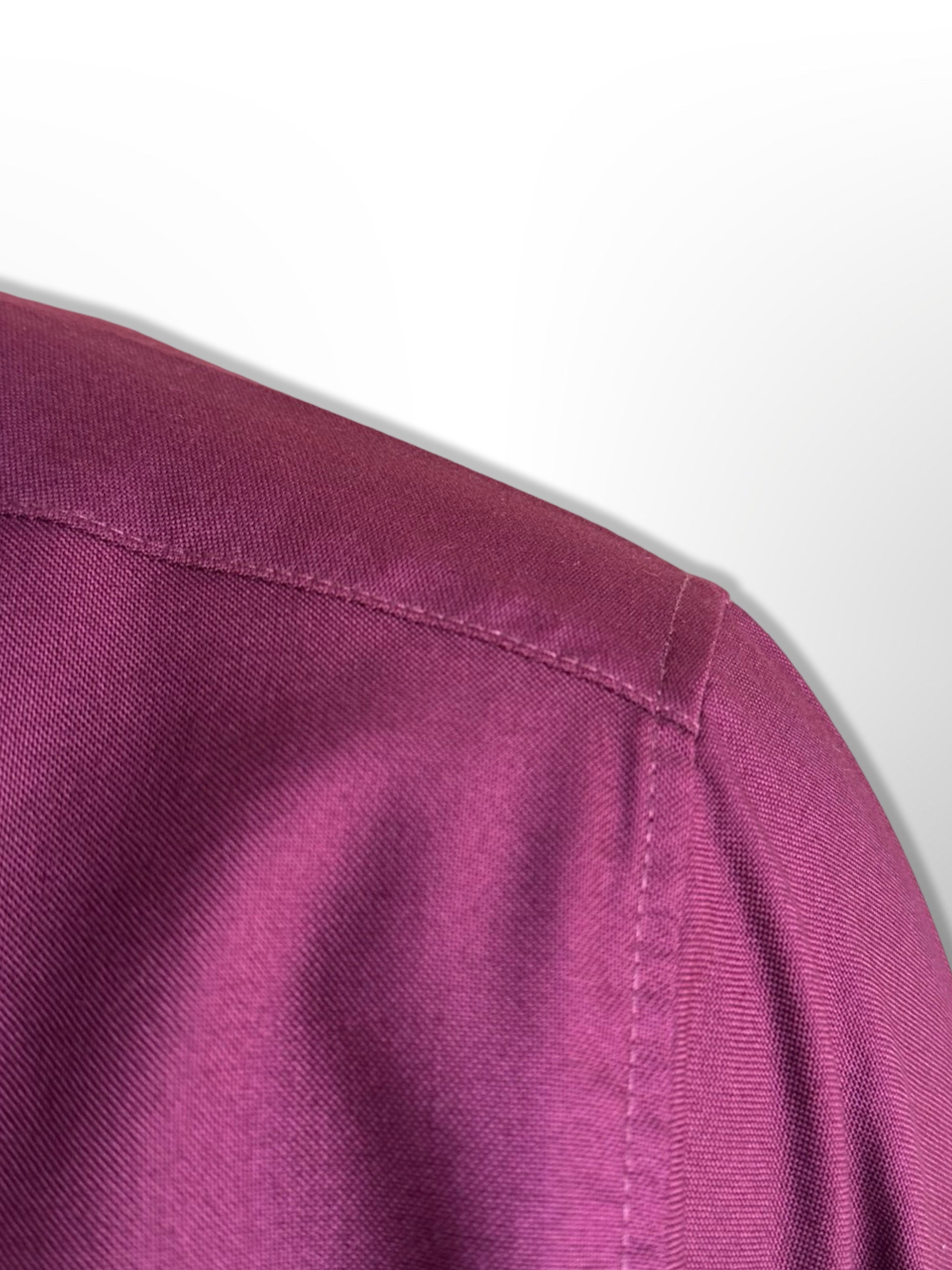 Oxford Shirt Royal Plain, Maroon