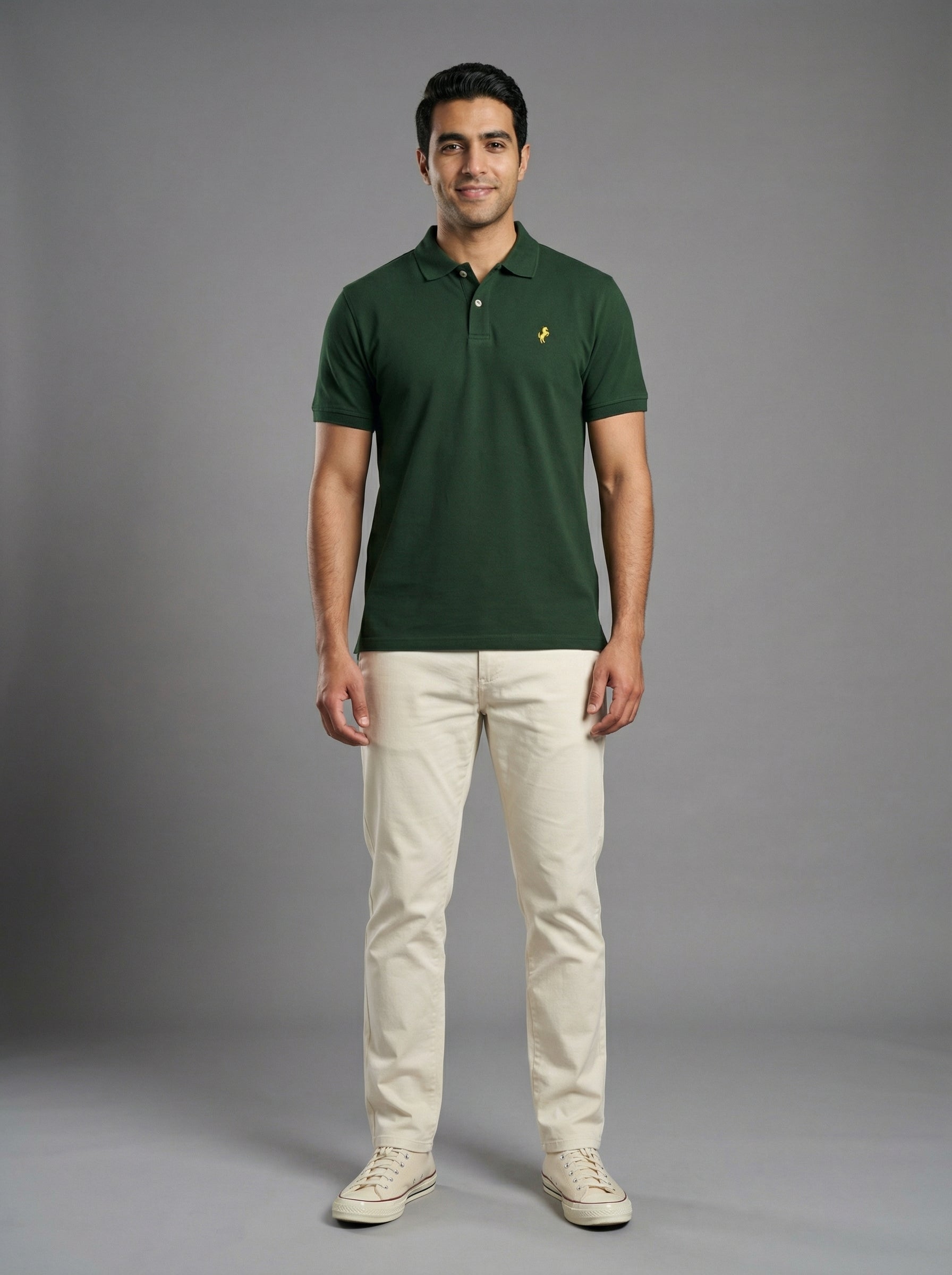 Polo T-Shirt Classic for men, Green