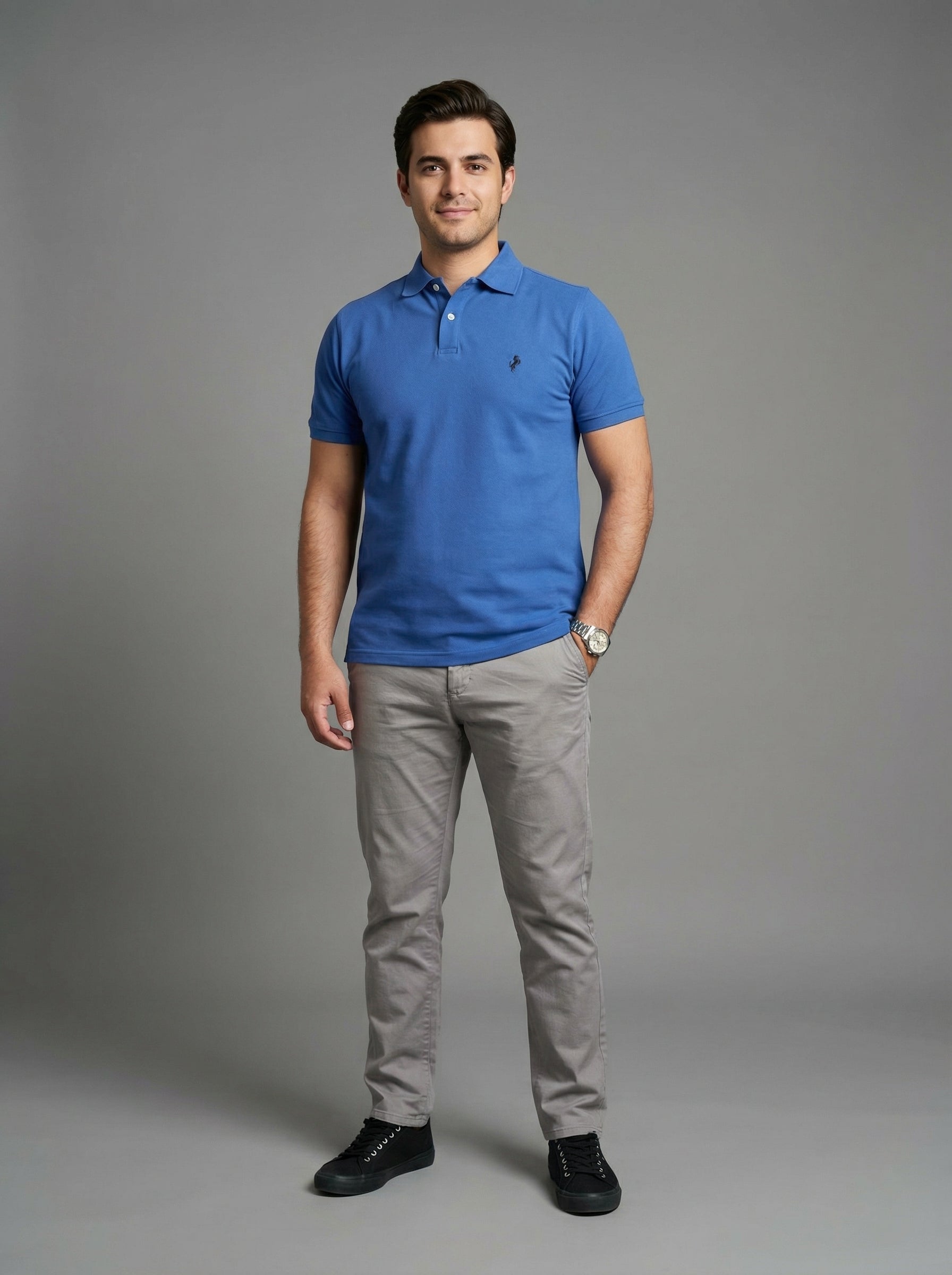 Polo T-Shirt Classic for men, Blue