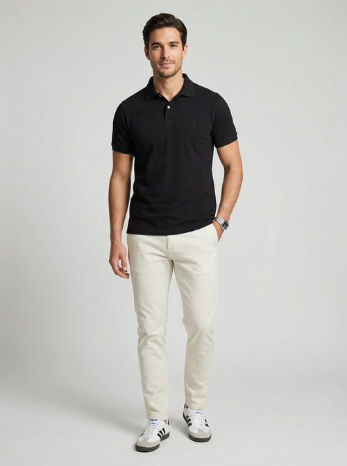 Polo T-Shirt Classic for men, Black